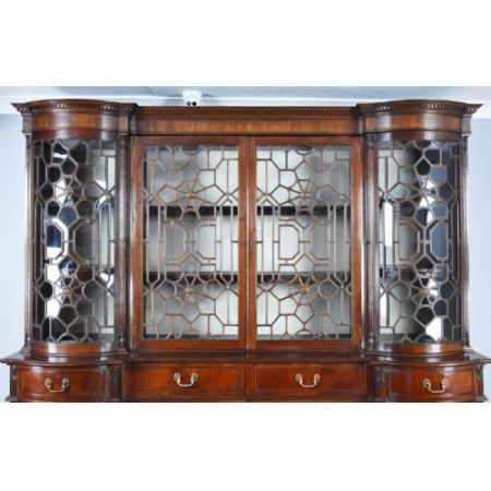 Antiker viktorianischer Mahagonibücherschrank aus Mahagoni aus dem 19. Jahrhundert