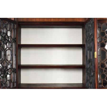 Antiker viktorianischer Mahagonibücherschrank aus Mahagoni aus dem 19. Jahrhundert