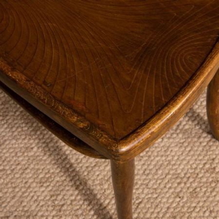 Paar antiker Thonet Bugholzstühle, 1920 
