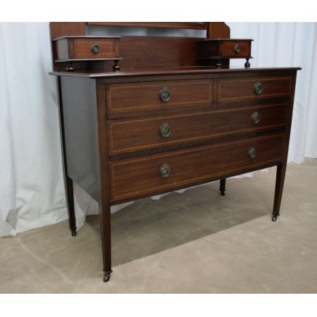 Antiker edwardianischer Schminktisch