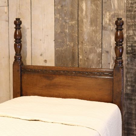 Antikes Paar Eichenbetten von 1920