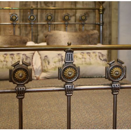 Antikes Messingbett von 1890