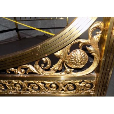 Messingbettgestell antik aus dem 19. Jahrhundert