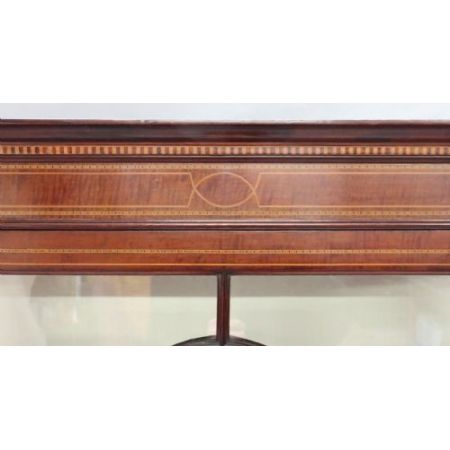 Antike edwardianische Mahagonivitrine von 1900