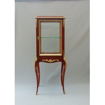 Antike Mahagonivitrine von 1880