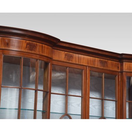 Antike Mahagonivitrine von 1910