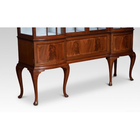 Antike Mahagonivitrine von 1910