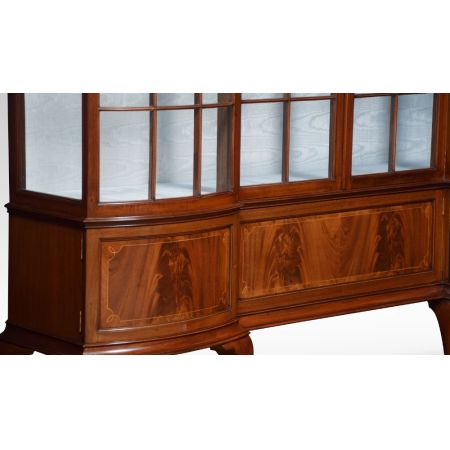 Antike Mahagonivitrine von 1910