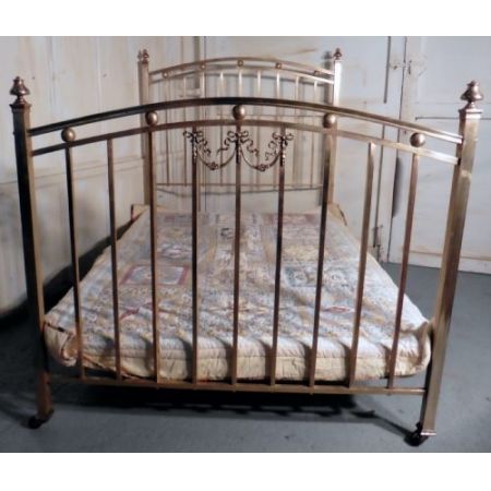 Viktorianisches Messing Bettgestell antik ca 1880