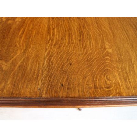 Viktorianischer Eichen Esstisch Massivholz antik ca 1880