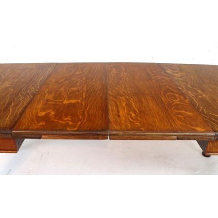 Viktorianischer Eichen Esstisch Massivholz antik ca 1880