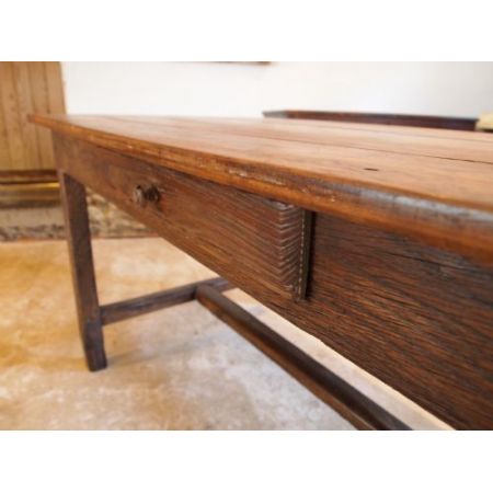 Antiker Kirschholz Esstisch Kastanienholz Massivholz ca 1800