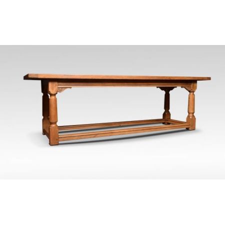 Großer Eichen Esstisch Massivholz antik 19. Jahrhundert