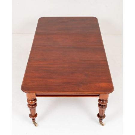 Viktorianischer Mahagoni Esstisch Massivholz antik ca 1870