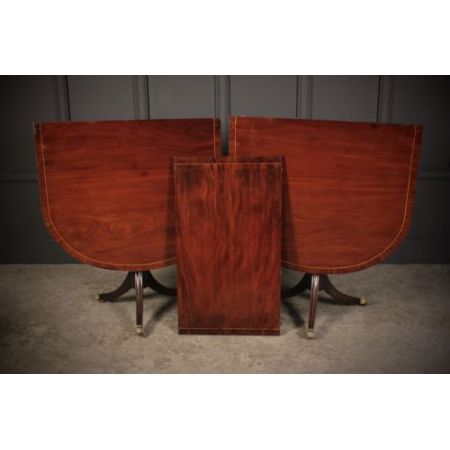 Mahagoni Esstisch Massivholz antik ca 1870