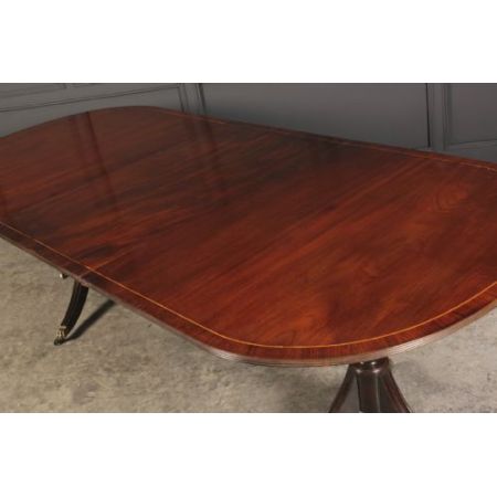 Mahagoni Esstisch Massivholz antik ca 1870