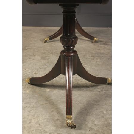 Mahagoni Esstisch Massivholz antik ca 1870