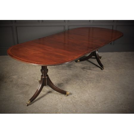 Mahagoni Esstisch Massivholz antik ca 1870