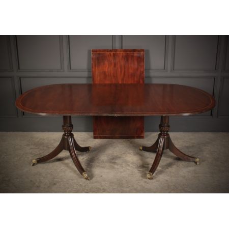 Mahagoni Esstisch Massivholz antik ca 1870