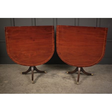 Mahagoni Esstisch Massivholz antik ca 1870