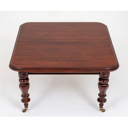 William IV Mahagoni Esstisch Massivholz antik 19. Jahrhundert