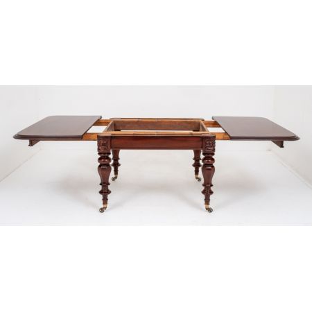 William IV Mahagoni Esstisch Massivholz antik 19. Jahrhundert