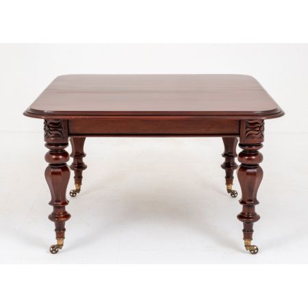 William IV Mahagoni Esstisch Massivholz antik 19. Jahrhundert