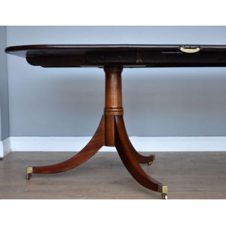 Viktorianischer Mahagoni Esstisch Massivholz antik ca 1880