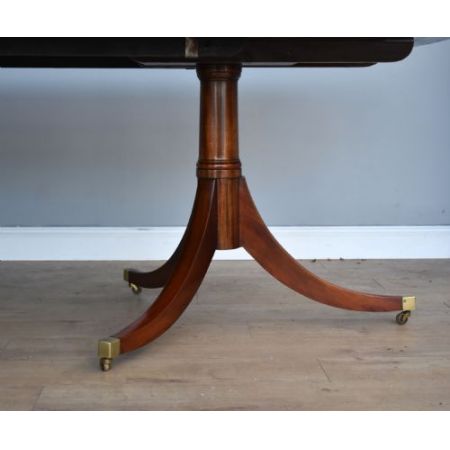 Viktorianischer Mahagoni Esstisch Massivholz antik ca 1880