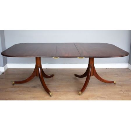 Viktorianischer Mahagoni Esstisch Massivholz antik ca 1880