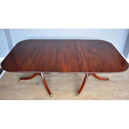 Viktorianischer Mahagoni Esstisch Massivholz antik ca 1880