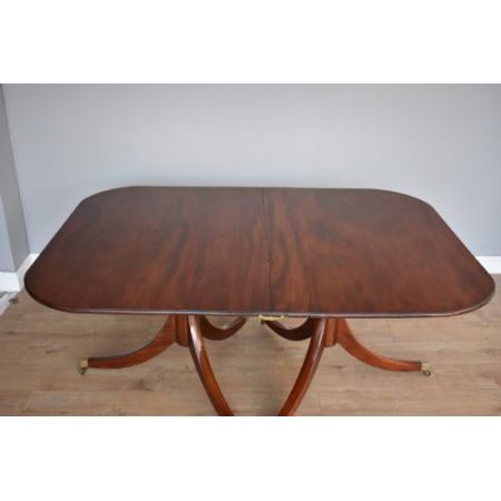 Viktorianischer Mahagoni Esstisch Massivholz antik ca 1880