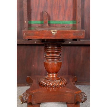 Esstisch Mahagoni Massivholztisch antik Regentschaft