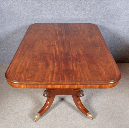 Esstisch Mahagoni Massivholztisch antik Regentschaft