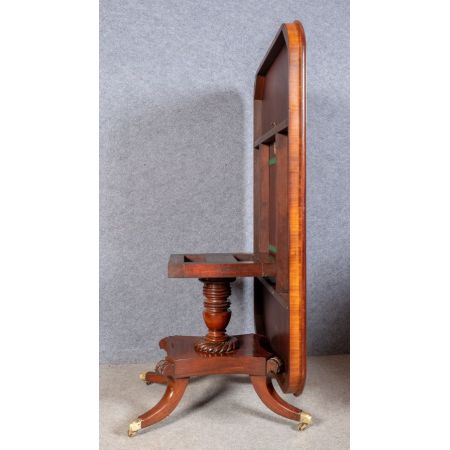 Esstisch Mahagoni Massivholztisch antik Regentschaft