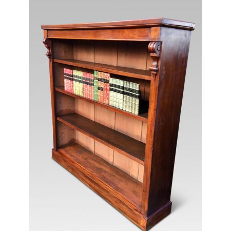 Mahagoni Bücherschrank Massivholz antik ca 1880