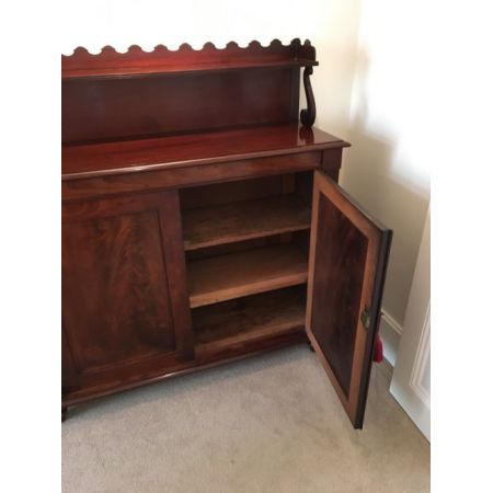 Viktorianisches Mahagoni Sideboard Massivholz antik ca 1880