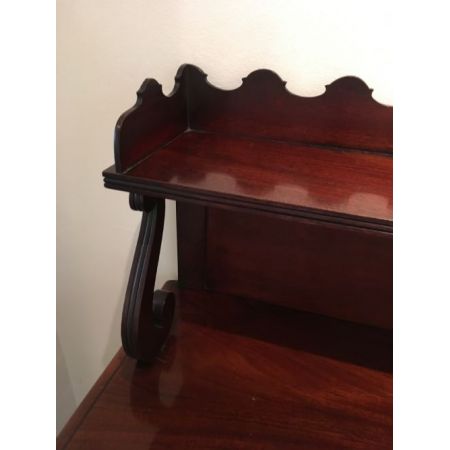 Viktorianisches Mahagoni Sideboard Massivholz antik ca 1880