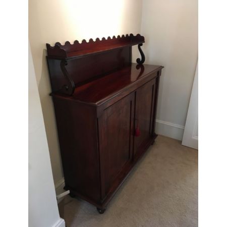 Viktorianisches Mahagoni Sideboard Massivholz antik ca 1880