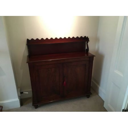 Viktorianisches Mahagoni Sideboard Massivholz antik ca 1880