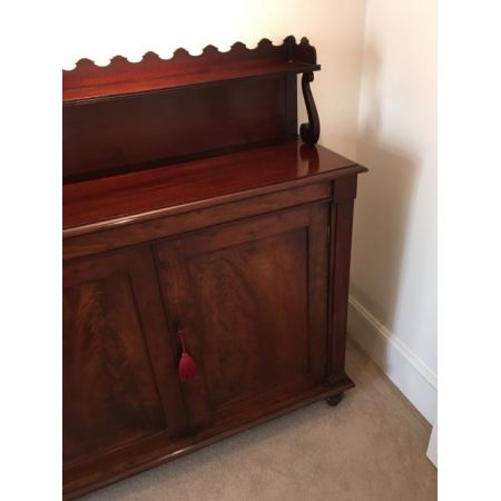 Viktorianisches Mahagoni Sideboard Massivholz antik ca 1880