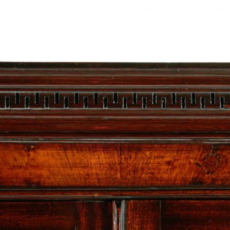 Georgianischer Mahagoni Bücherschrank Massivholz antik ca 1900