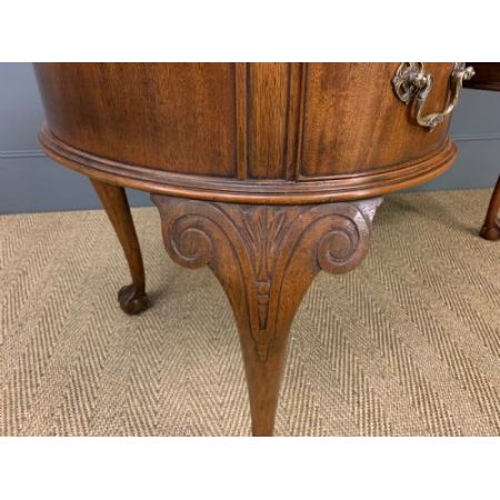 Paar edwardianische Mahagoni Schreibtische Massivholz antik ca 1900