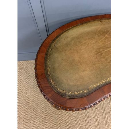 Paar edwardianische Mahagoni Schreibtische Massivholz antik ca 1900