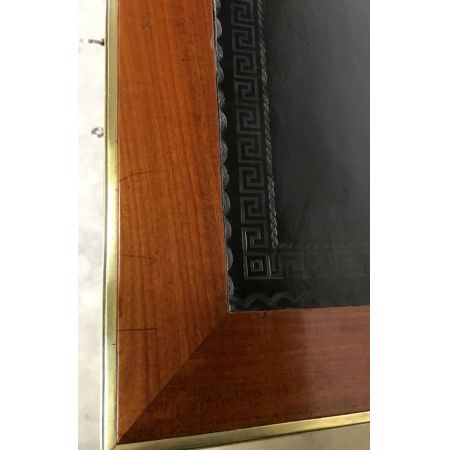 Antiker Mahagoni Schreibtisch aus Massivholz ca 1900