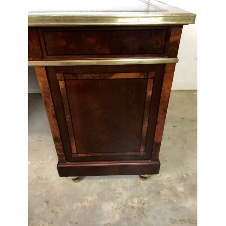 Antiker Mahagoni Schreibtisch aus Massivholz ca 1900