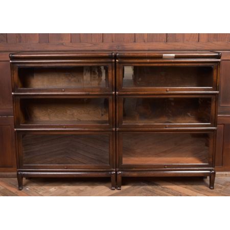 Bücherschränke Globe Wernicke Eiche Massivholz antik 1910