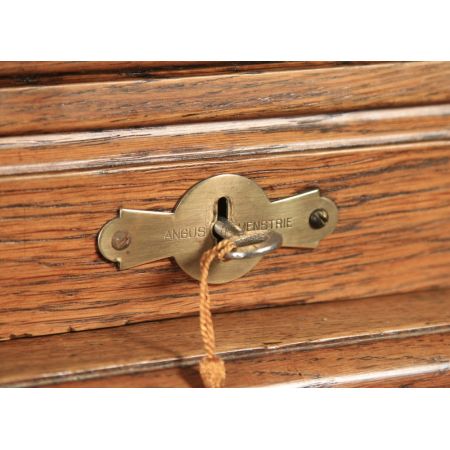 Edwardianischer Eichen Schreibtisch Massivholz antik ca 1910