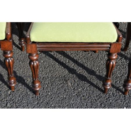 Sechs Viktorianische Palisander Stühle Massivholz antik ca 1870