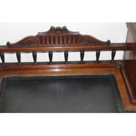 Edwardianischer Mahagoni Ladys Desk Massivholz antik ca 1900